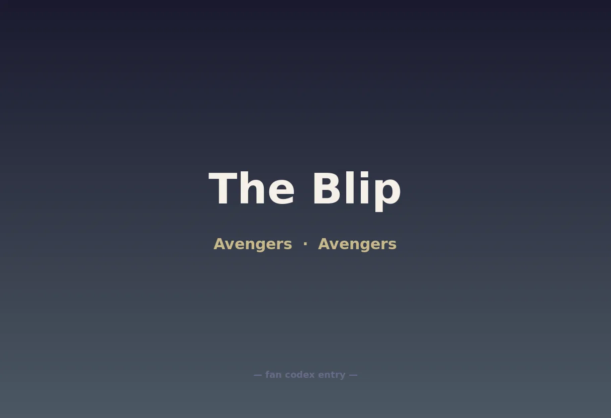 The Blip