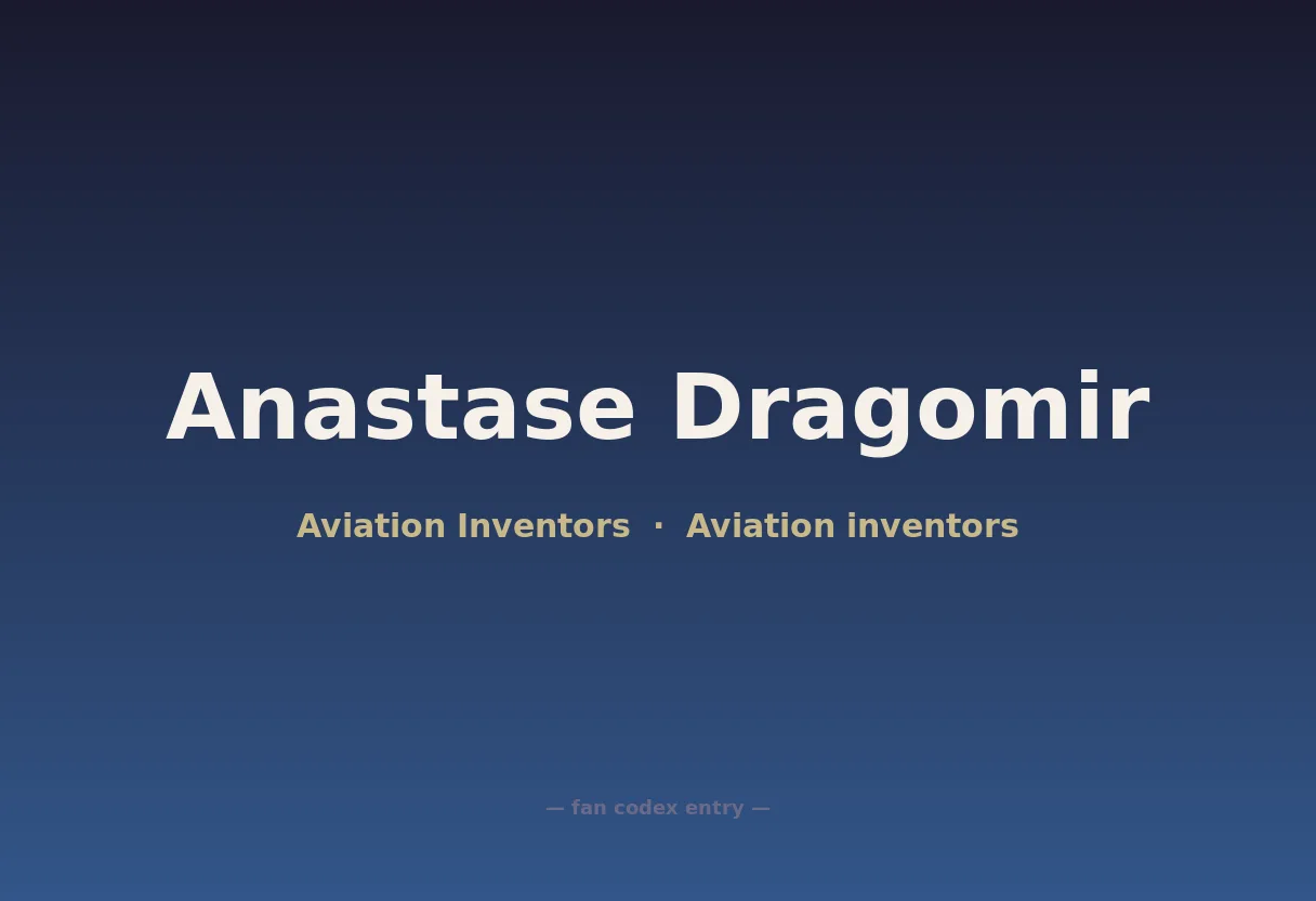 Anastase Dragomir