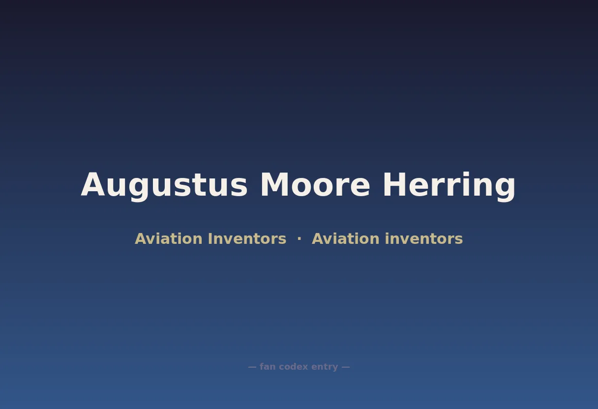 Augustus Moore Herring