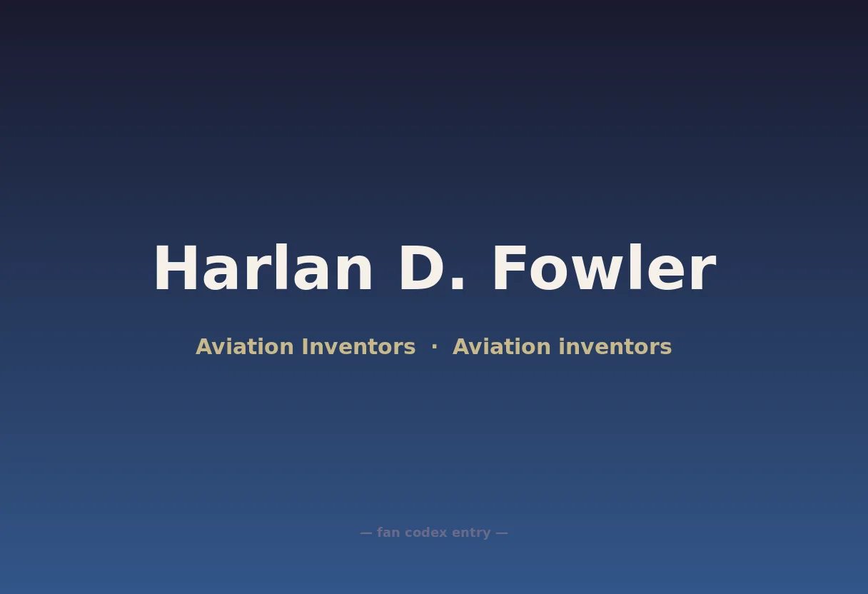 Harlan D. Fowler