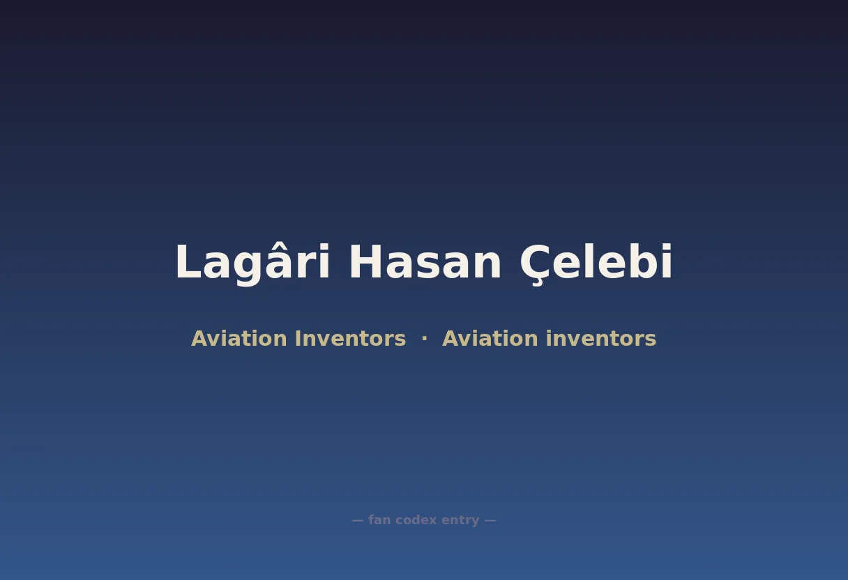 Lagâri Hasan Çelebi