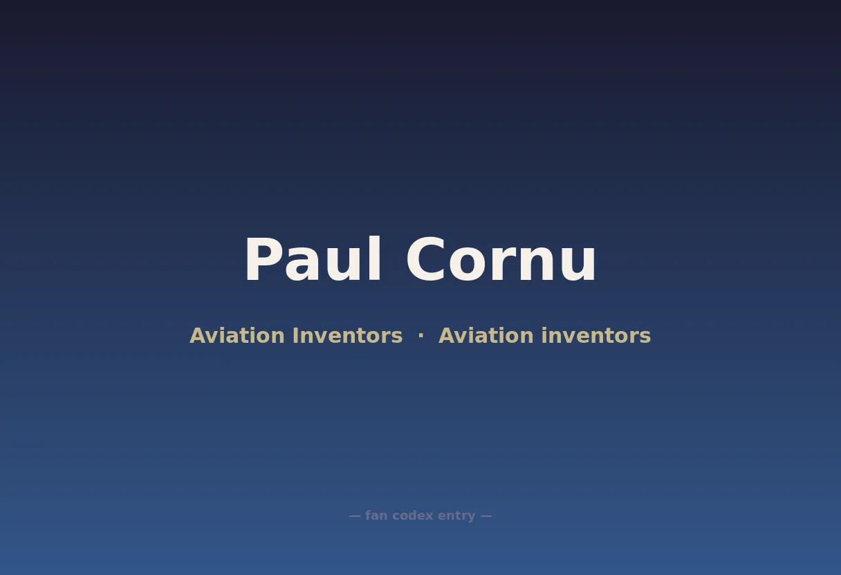 Paul Cornu