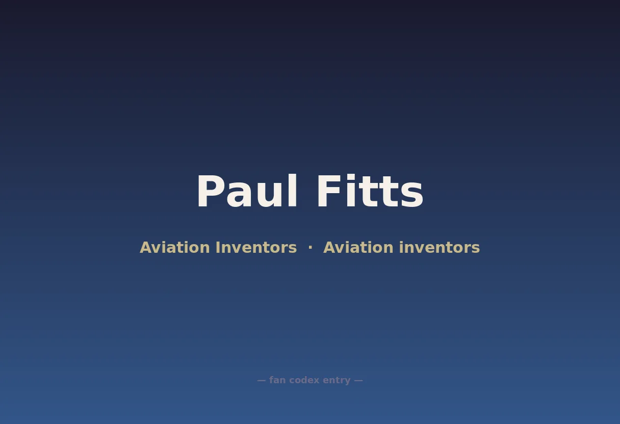 Paul Fitts