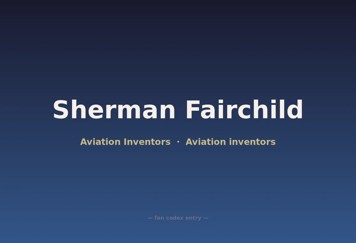 Sherman Fairchild