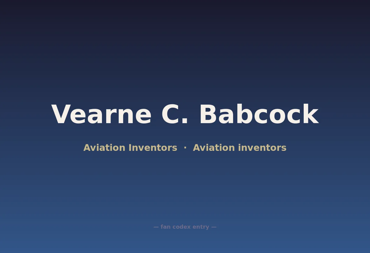 Vearne C. Babcock