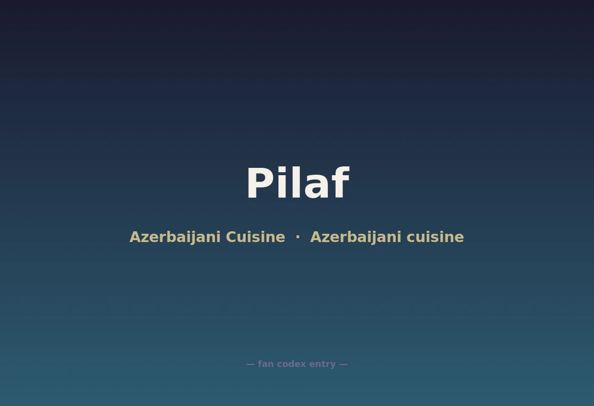 Pilaf