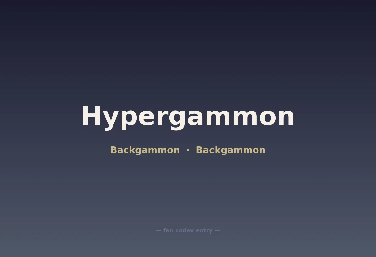 Hypergammon