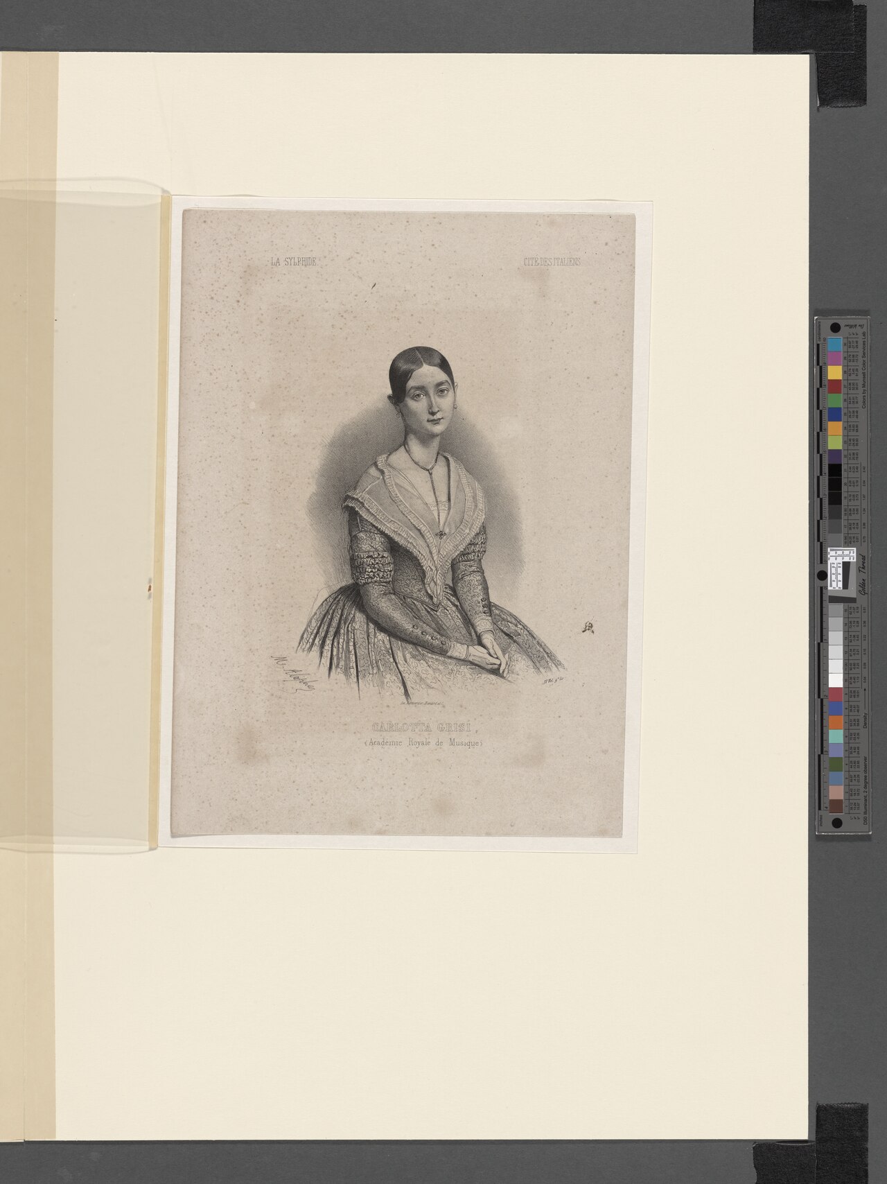 Carlotta Grisi, (Académie Royale de Musique) (NYPL b12149204-5239635)