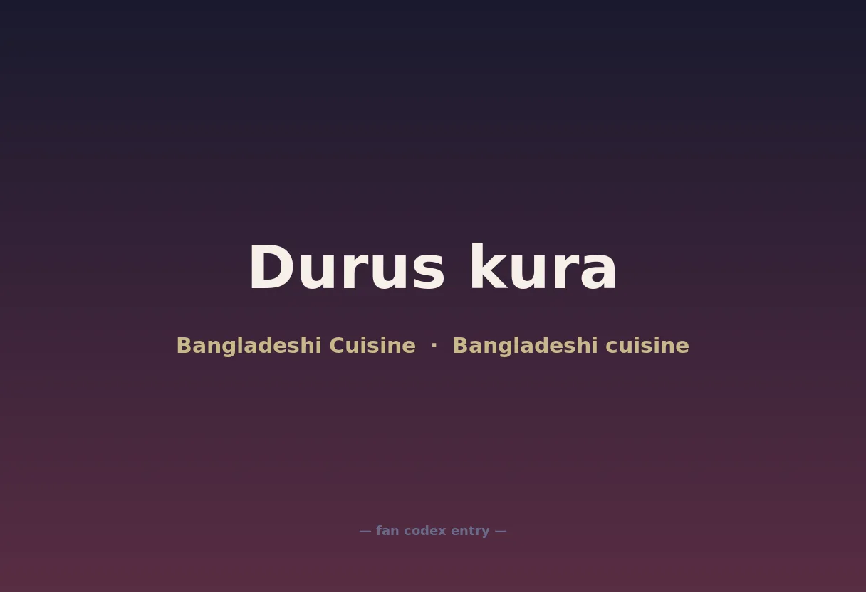 Durus kura