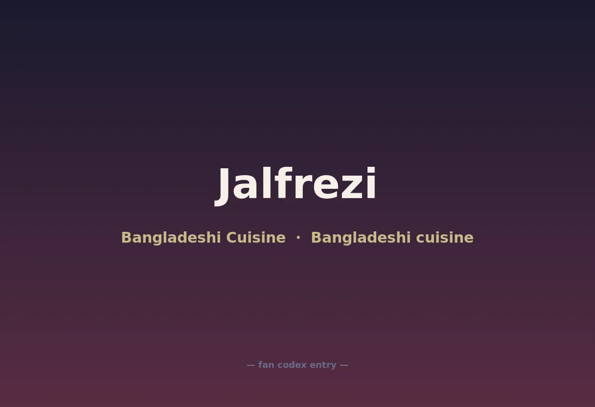Jalfrezi