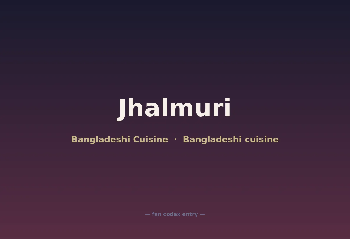 Jhalmuri