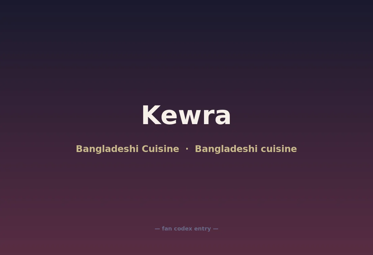 Kewra