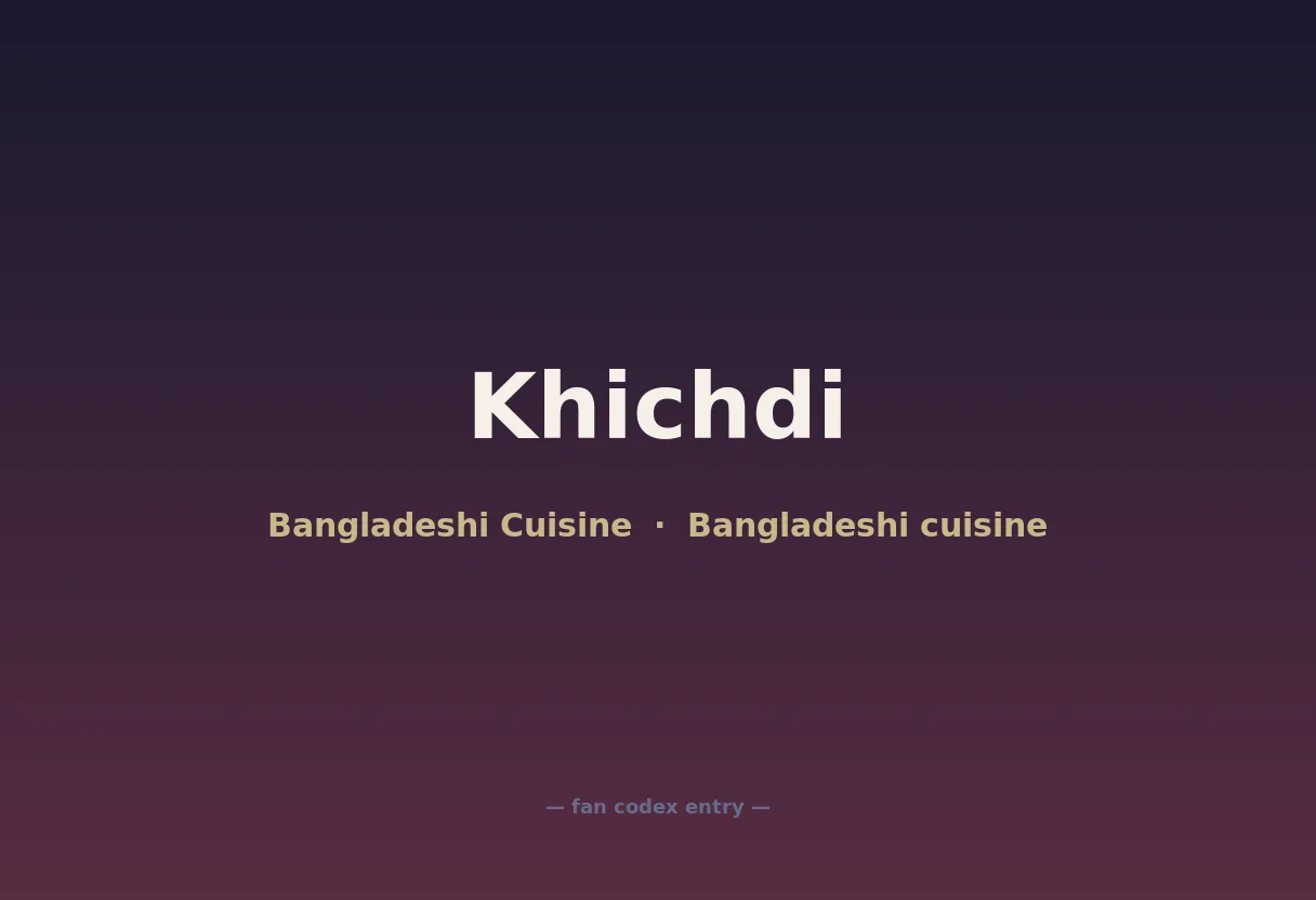 Khichdi