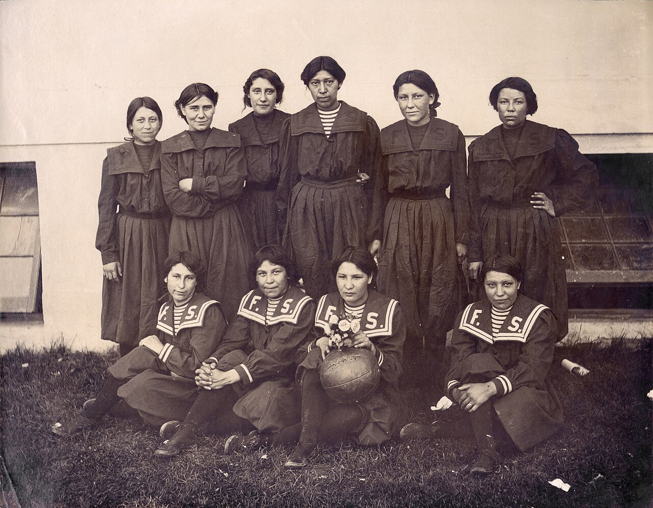 Fort Shaw Indian School Girls Basketball Team