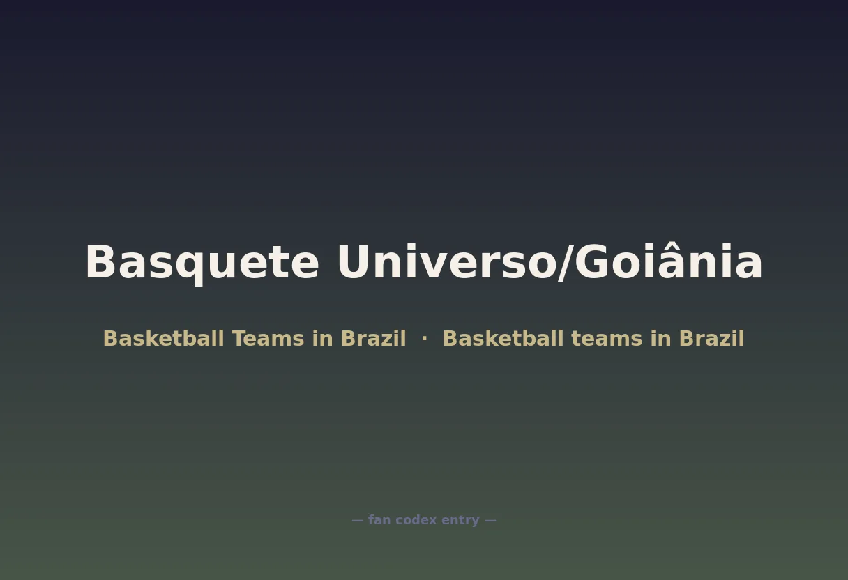 Basquete Universo/Goiânia