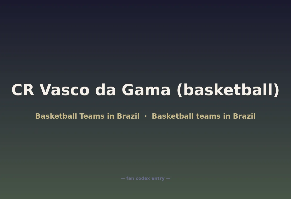 CR Vasco da Gama (basketball)