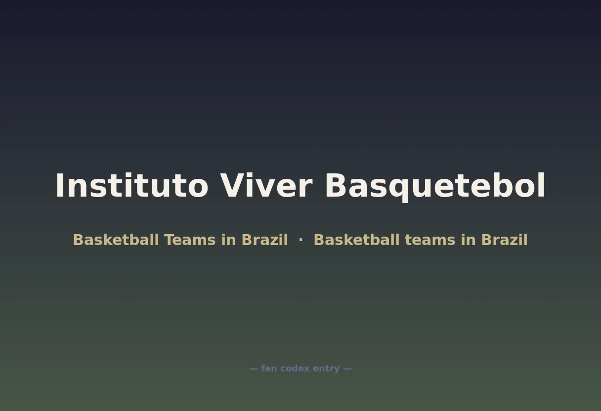 Instituto Viver Basquetebol