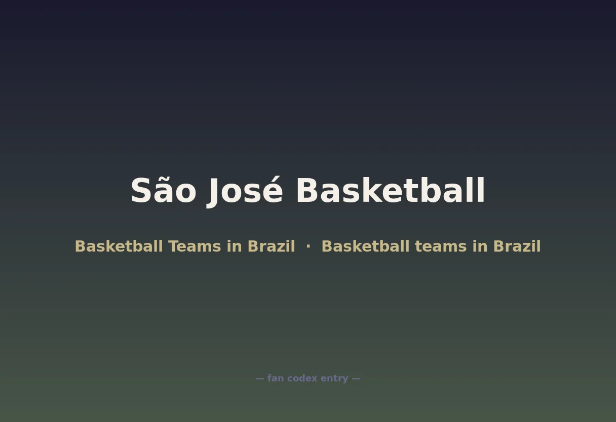 São José Basketball