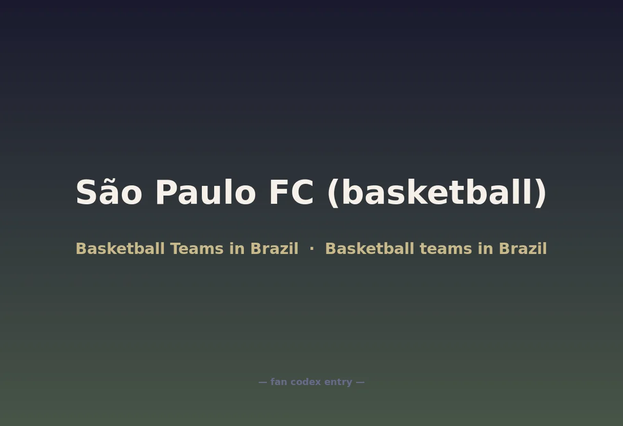 São Paulo FC (basketball)