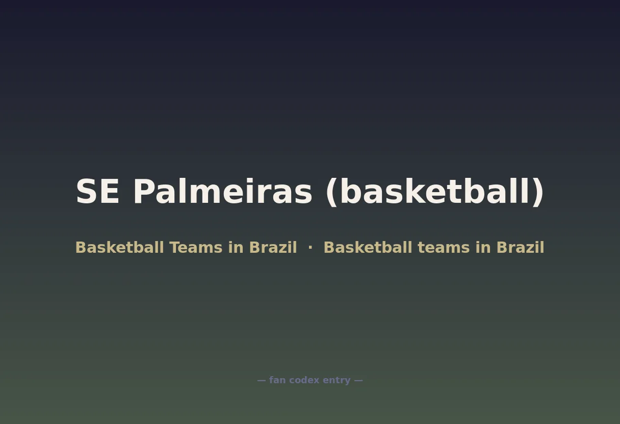 SE Palmeiras (basketball)