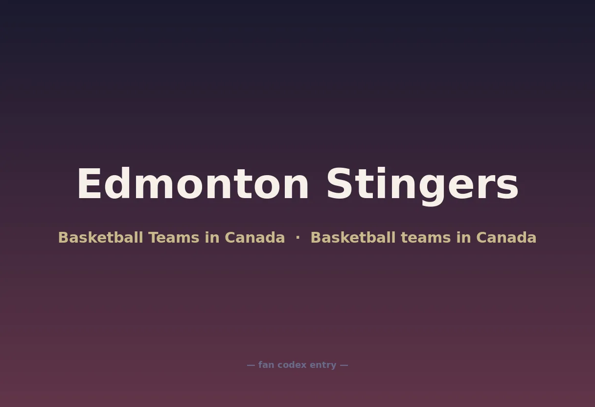 Edmonton Stingers