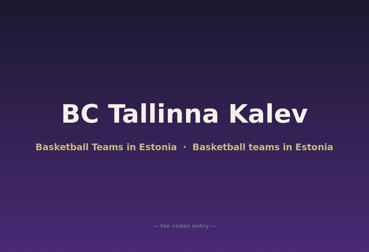 BC Tallinna Kalev