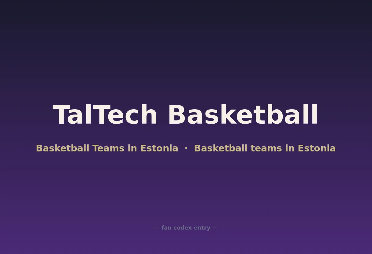 TalTech Basketball