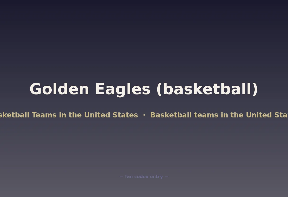 Golden Eagles (basketball)