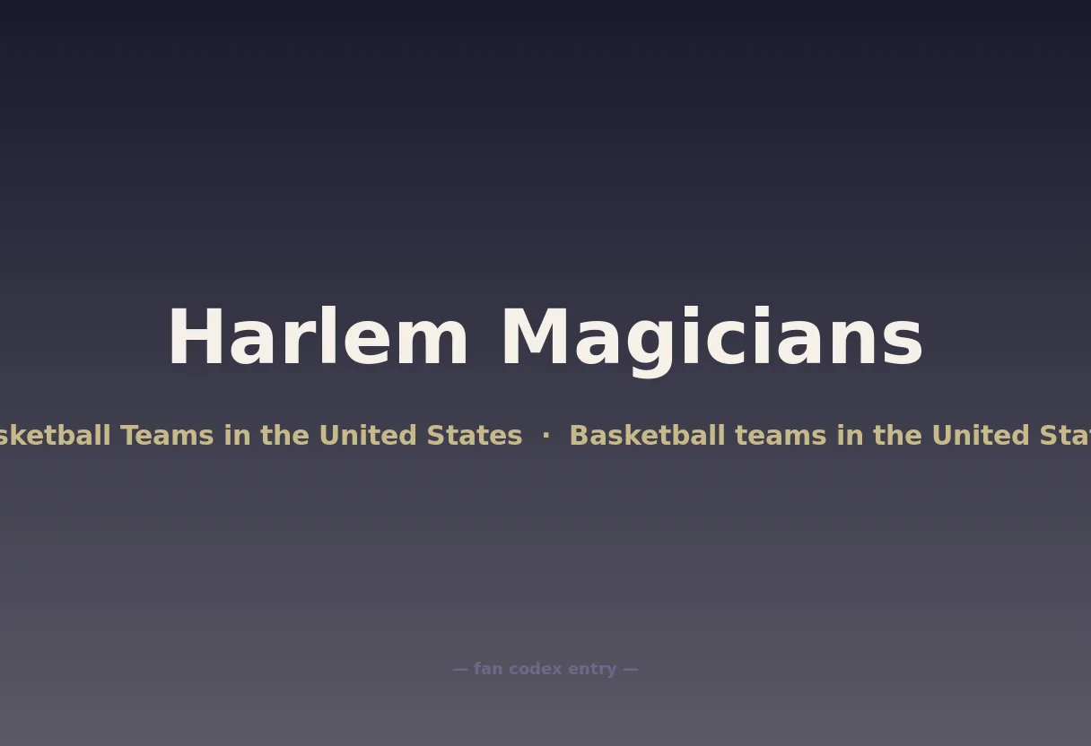 Harlem Magicians