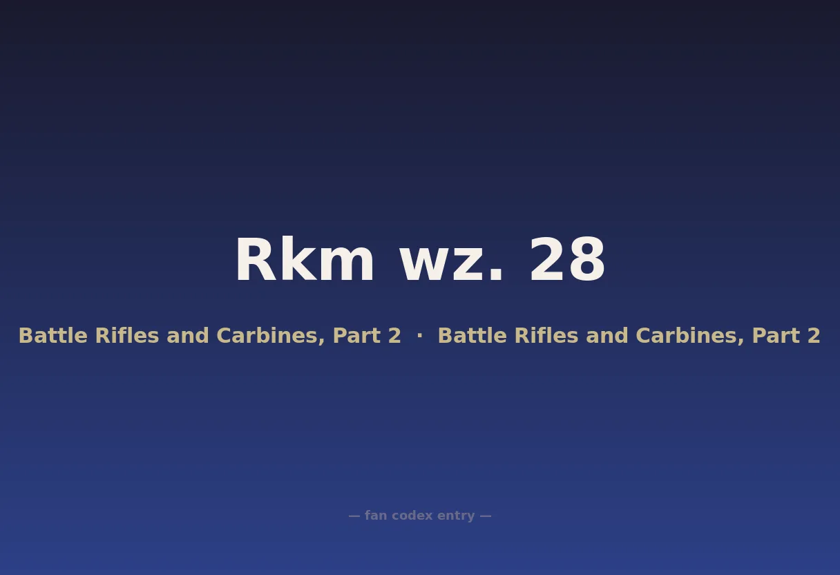 Rkm wz. 28