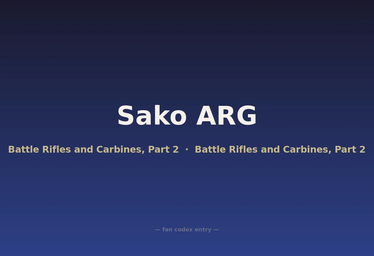 Sako ARG