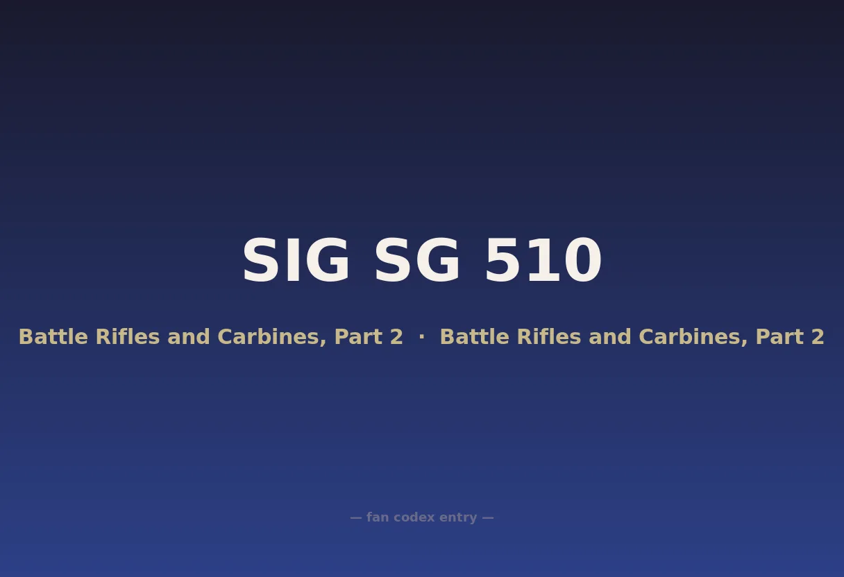SIG SG 510