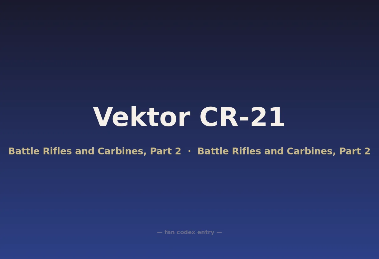 Vektor CR-21