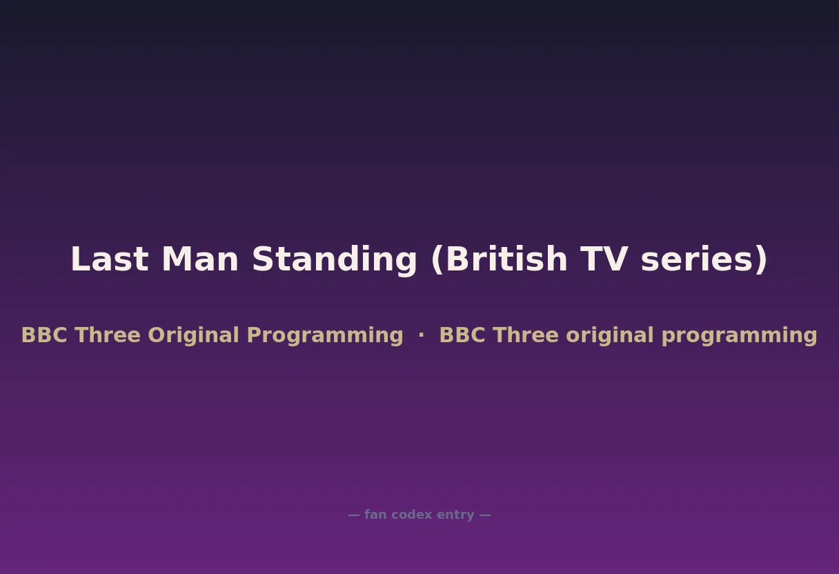 Last Man Standing (British TV series)