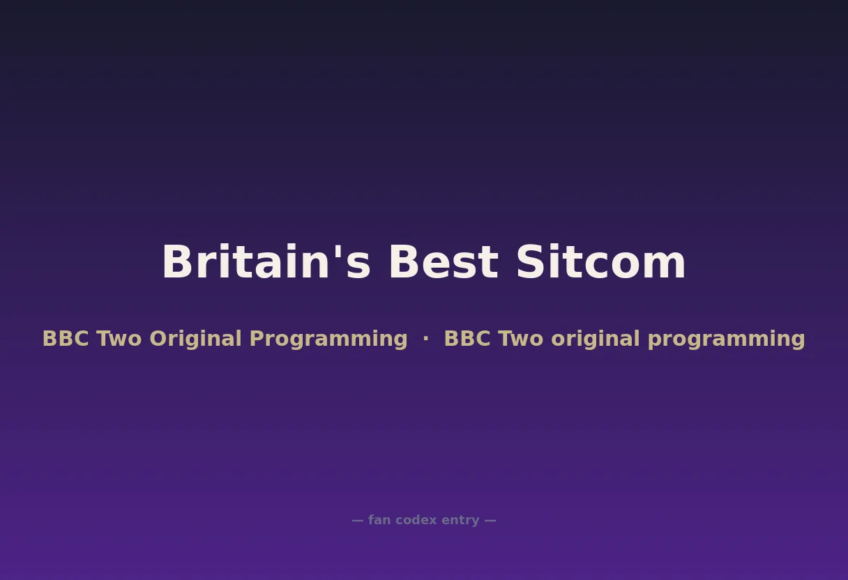 Britain's Best Sitcom