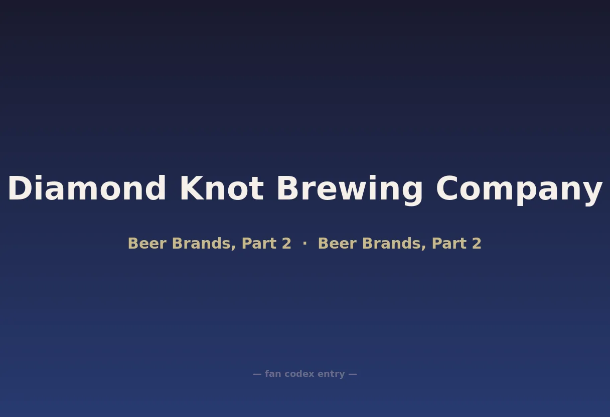 Diamond Knot Brewing Company