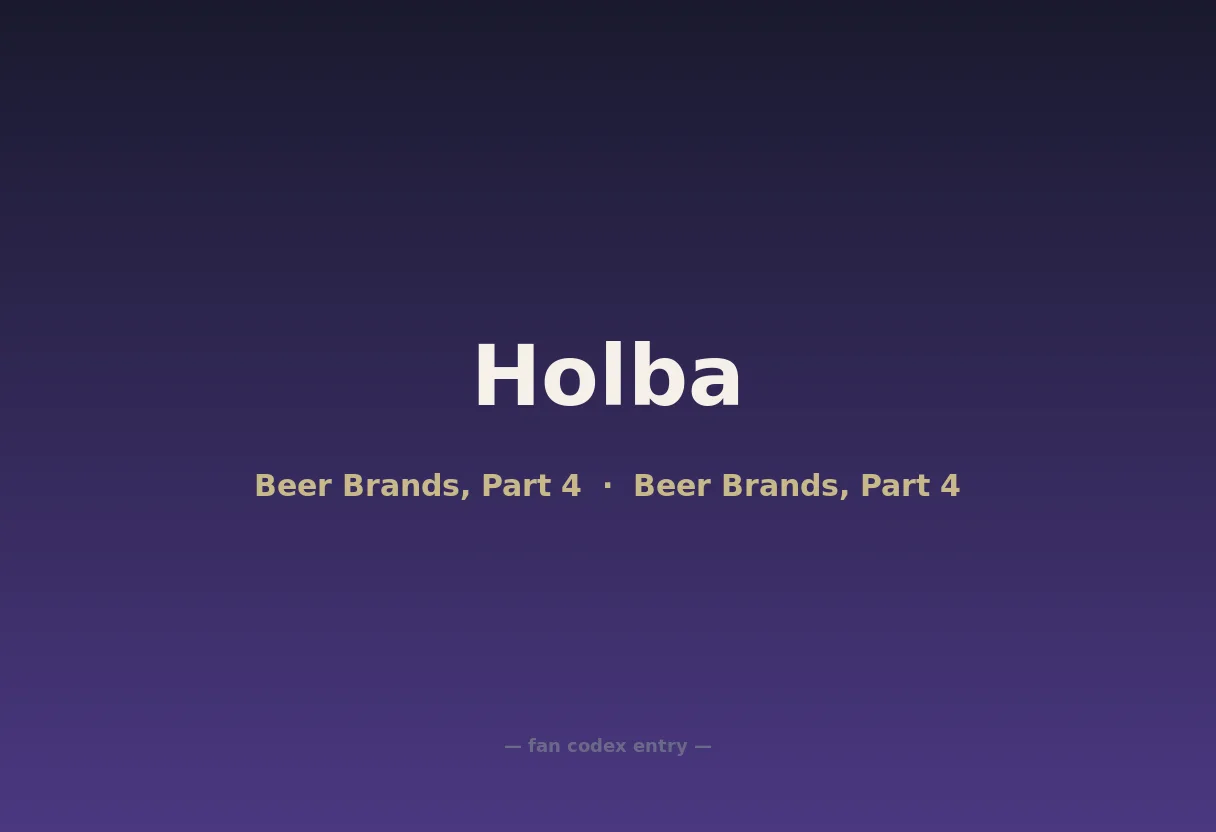 Holba