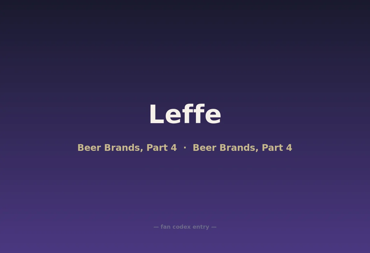 Leffe