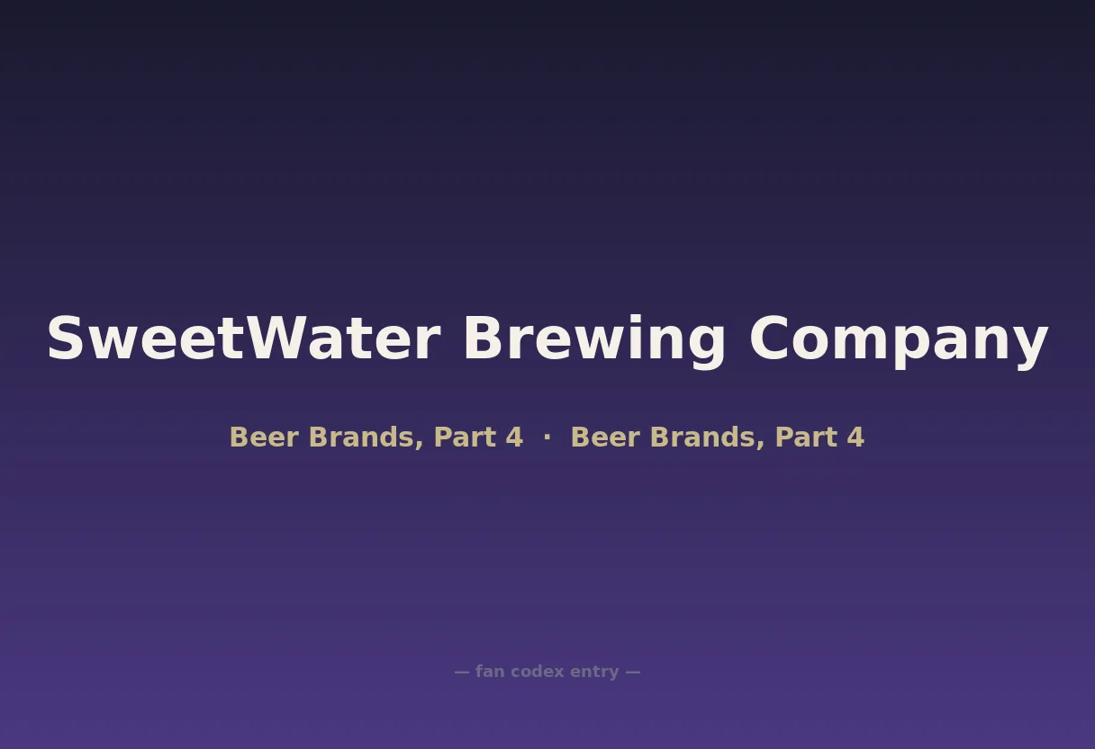 SweetWater Brewing Company