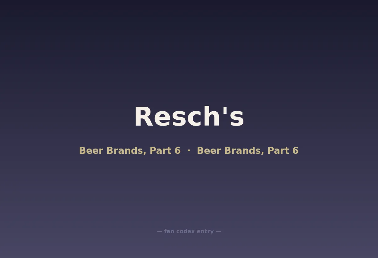 Resch's