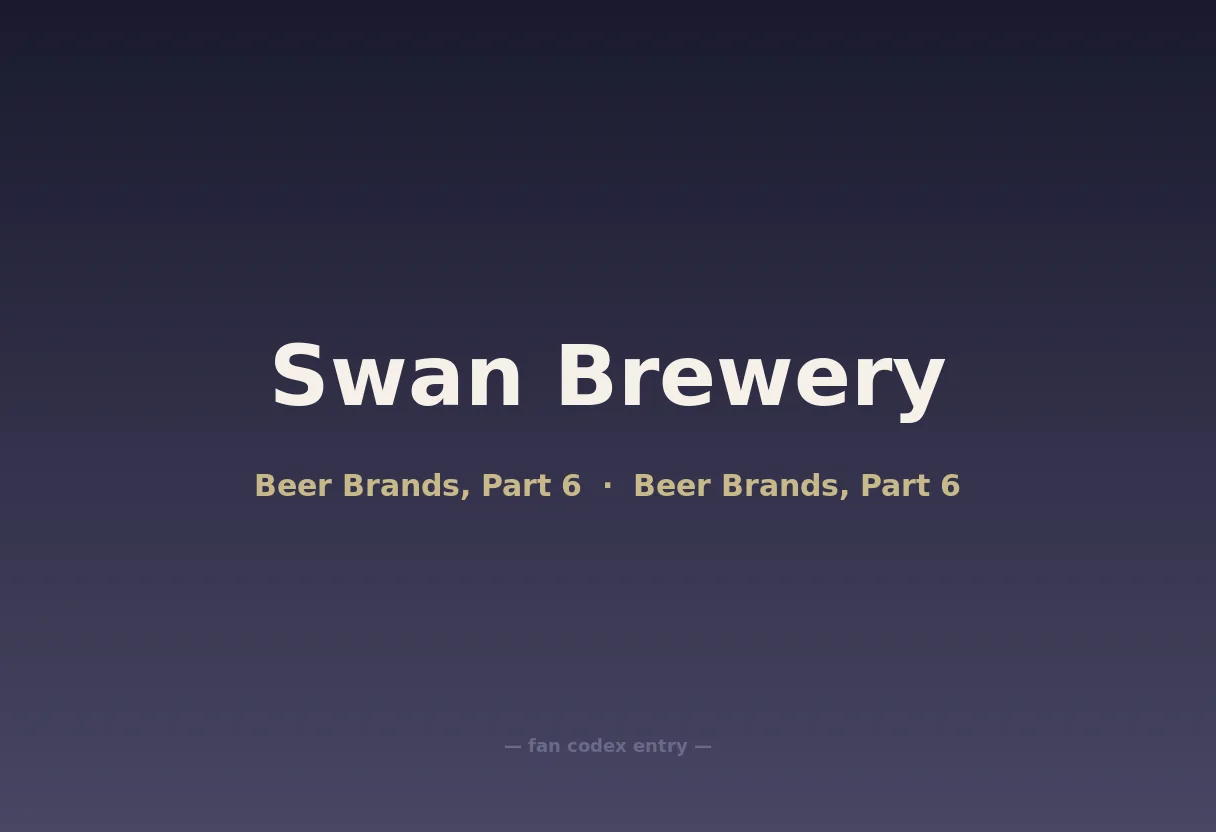 Swan Brewery