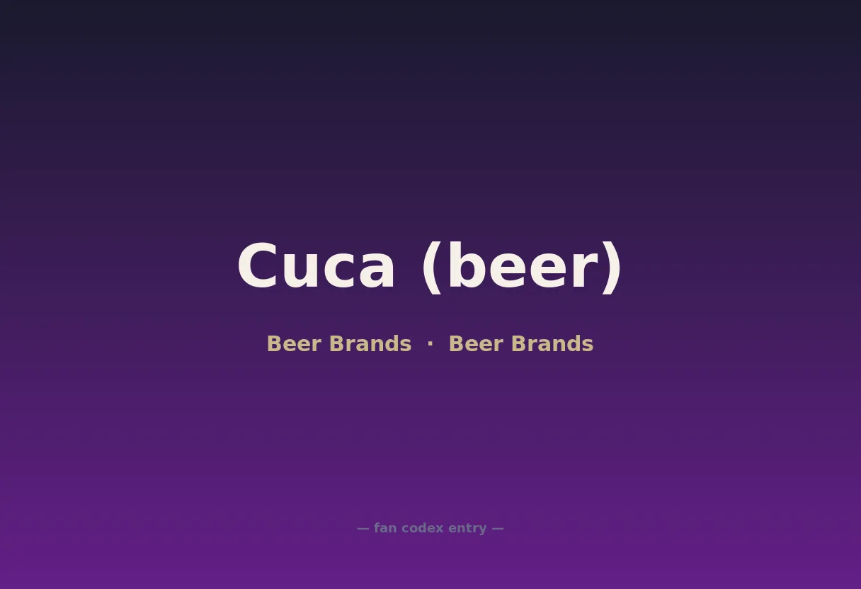 Cuca (beer)