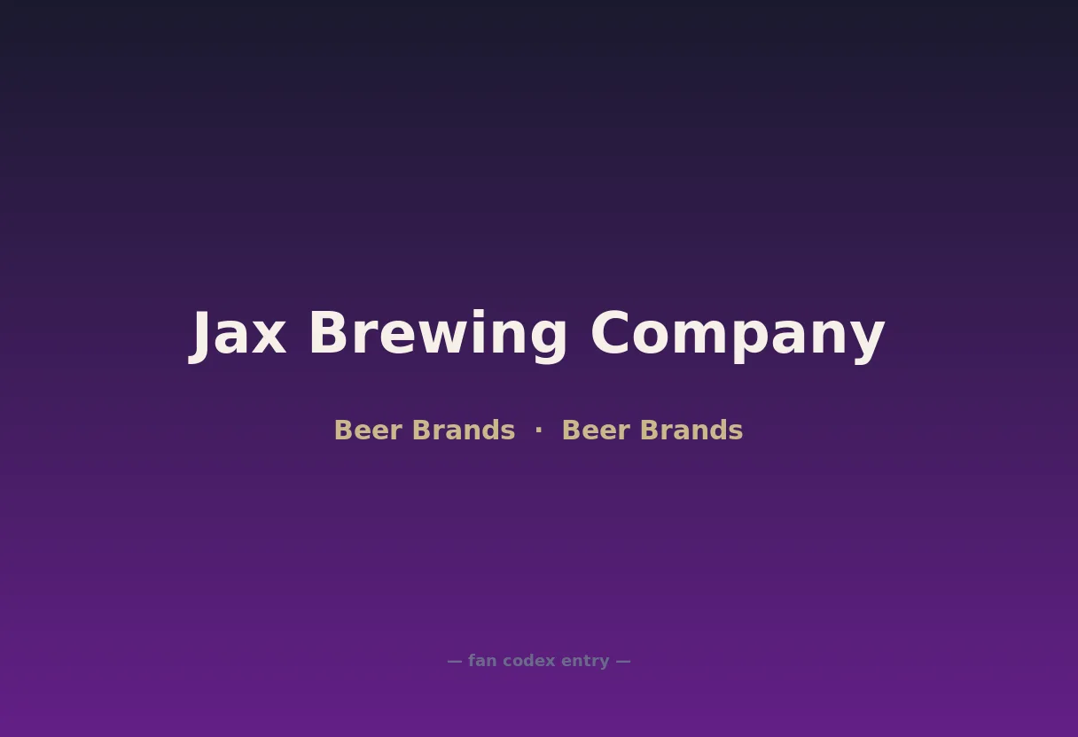 Jax Brewing Company