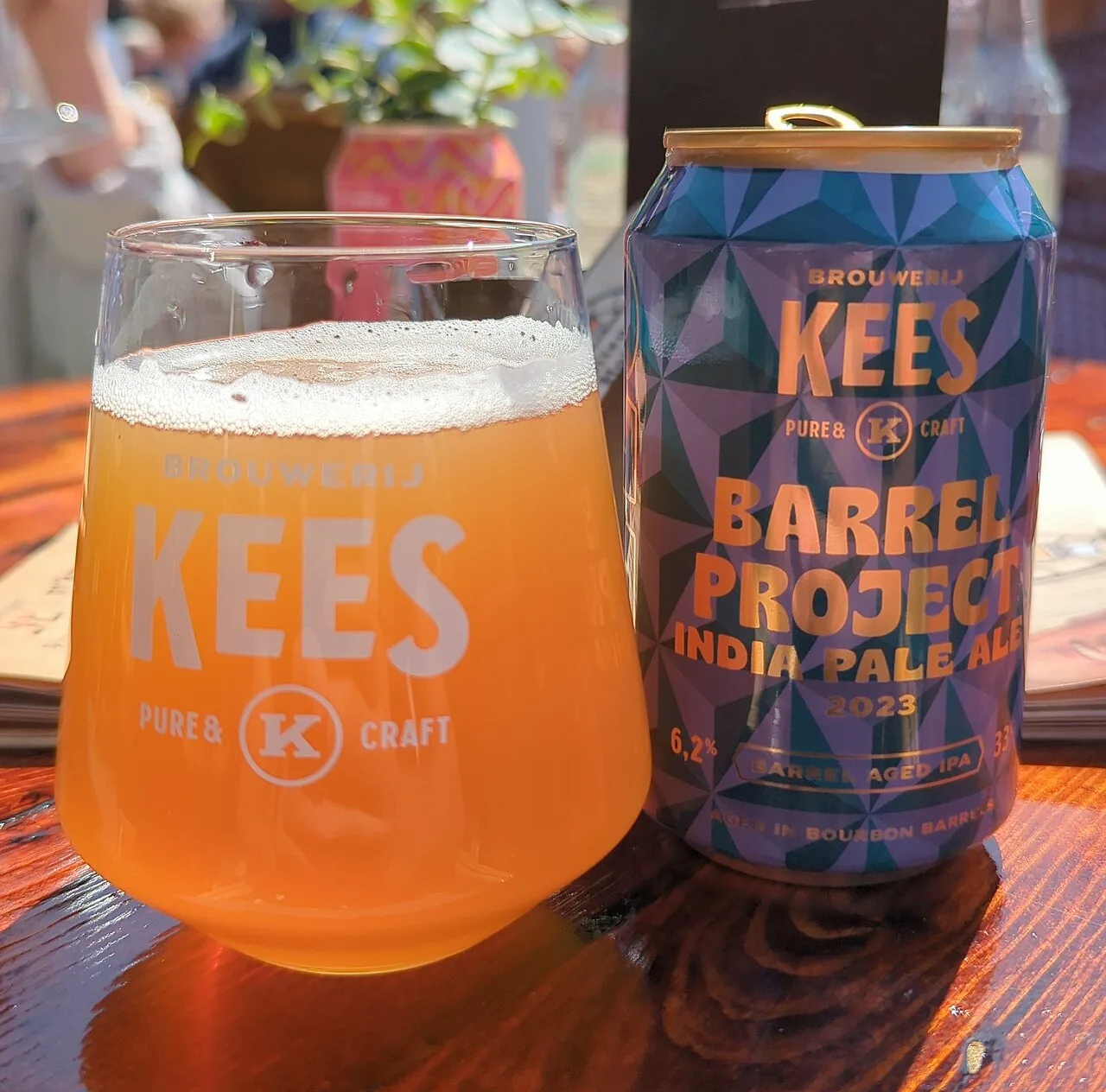 Bourbon barrel aged beer