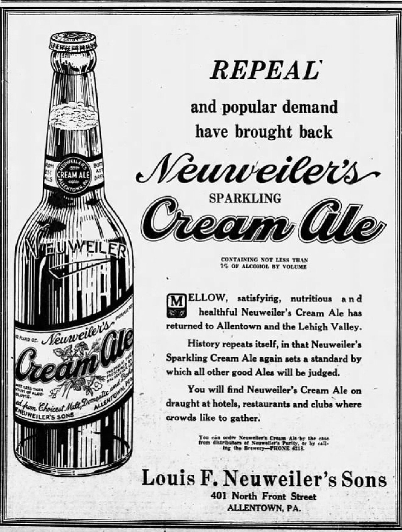 Cream ale