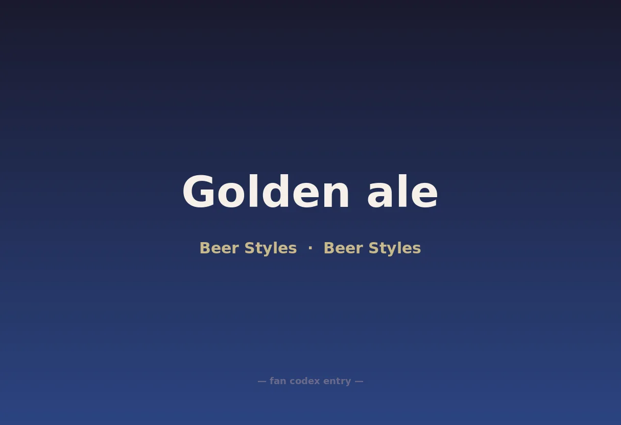 Golden ale