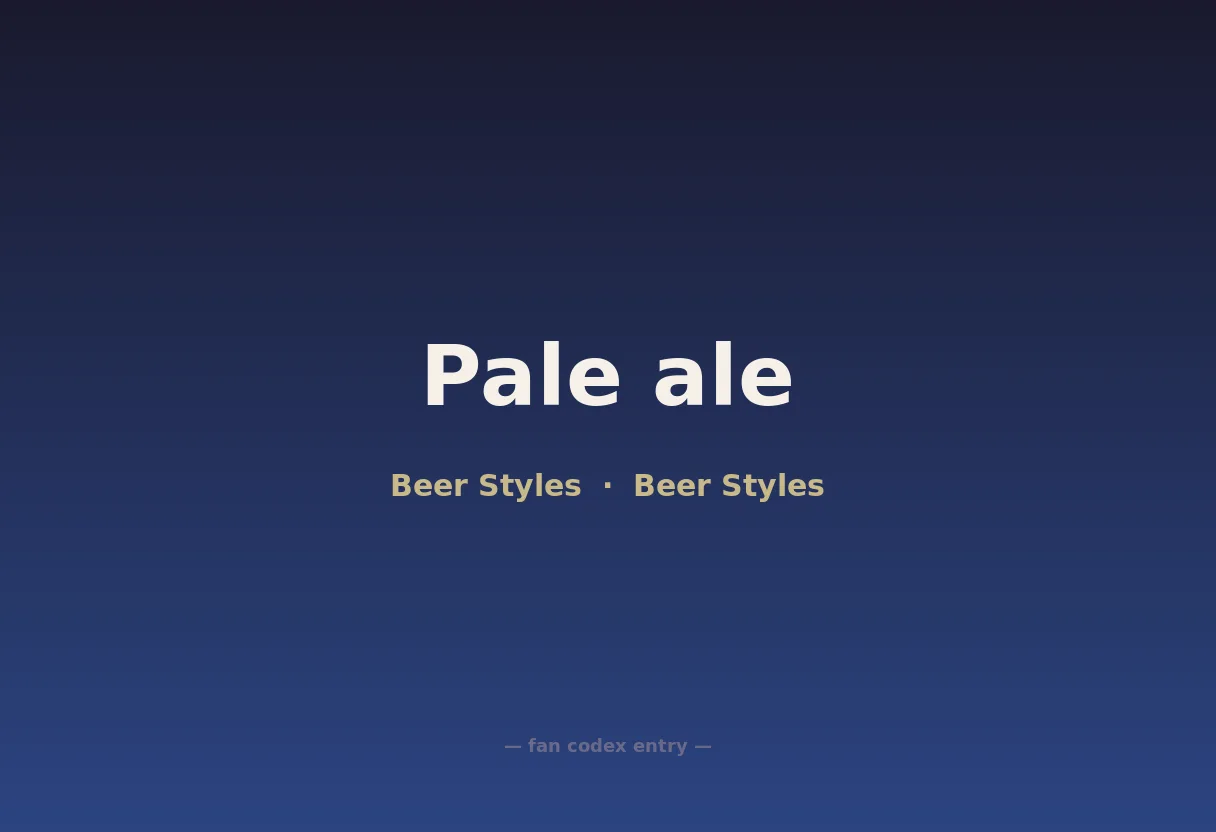 Pale ale