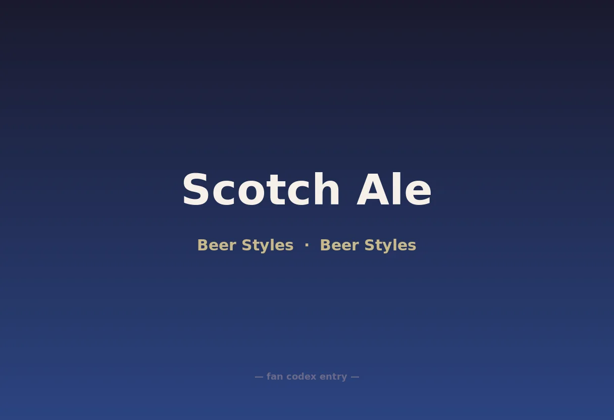 Scotch Ale