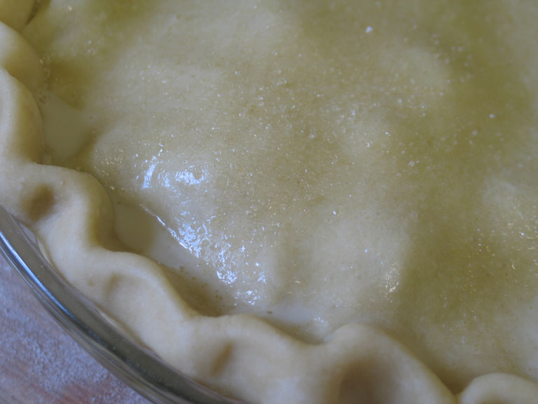 Baked milk