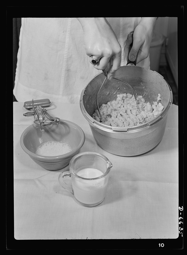 Baked milk